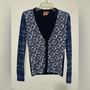 Tory Burch lightweight cardigan Small * tiny flaw* as shown an in last photo